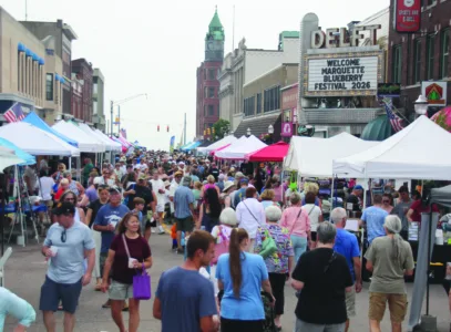 Blueberry Festival takes over Marquette